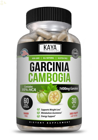 Garcinia Cambogia Extract, Premium Fat Burning 95% HCA, Natural 