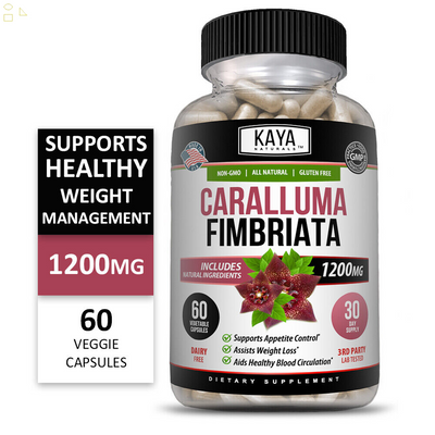 Caralluma Fimbriata 60Ct 1200Mg High Potency, Appetite Control