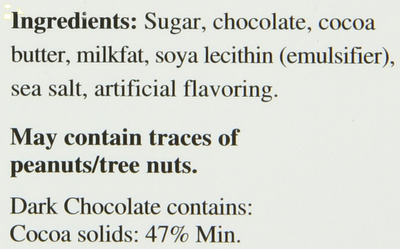 Lindt Excellence Sea Salt Bar, 3.5 Oz