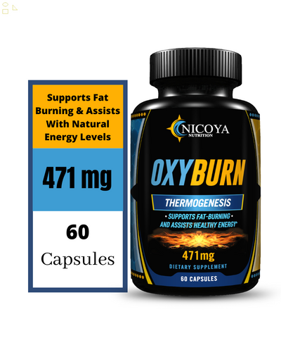 OXY BURN - Thermogenic & Fat Burner, Appetite Suppressant, Energy