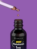 Melatonin Liquid 1Mg | 4 Fl Oz Drops | Berry Flavor | Non-Gmo, Vegetarian Supplement
