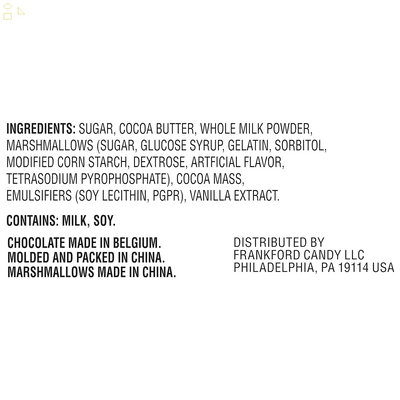 Frankford the Original Hot Chocolate Ball with Mini Marshmallows Inside, Melting Belgian Milk Chocolate, Holiday Gift and Stocking Stuffer, 1.6 Ounce