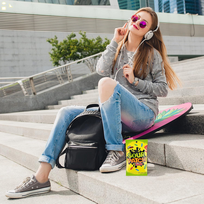 SOUR PATCH KIDS Original Soft & Chewy Candy, 8 Oz Bag