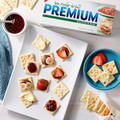 Premium Unsalted Tops Saltine Crackers, 16 Oz