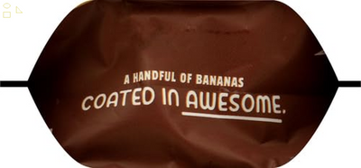 Barnana Dipped Banana Bites, Dark Chocolate, 3.5 Oz