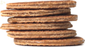 Swoffle Single Stroopwafel Sample, Caramel - Single Stroopwafel Cookie | One 1.16Oz Stroopwafel | Individual Wrapped Stroopwafel | Wheat Free, Gluten Free, and All Natural!