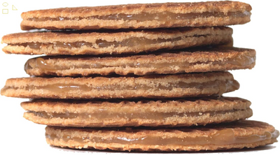Swoffle Single Stroopwafel Sample, Caramel - Single Stroopwafel Cookie | One 1.16Oz Stroopwafel | Individual Wrapped Stroopwafel | Wheat Free, Gluten Free, and All Natural!