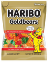 HARIBO Gummi Candy, Original Goldbears, 5 Oz. Bag