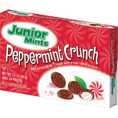 PEPPERMINT CRUNCH 3.5OZ by JUNIOR MINTS Mfrpartno 53965