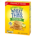 Wheat Thins Reduced Fat Whole Grain Wheat Crackers, Family Size, 12.5 Oz