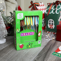 Limited Edition ELF Themed Christmas Candy Canes, Individually Wrapped Classic Holiday Treats, Festive Party Favor Snacks, 5.3 Ounces (Pack of 2)