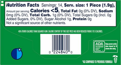Orbit Gum, Sugar Free, Spearmint, 14-Ct