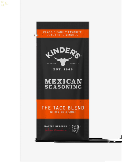 Kinder'S the Taco Blend Mexican Dry Seasoning, 1 Oz Packing May Vary 