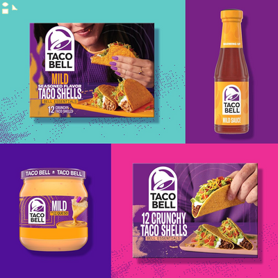 Taco Bell Crunchy Taco Shells (12 Ct Box)