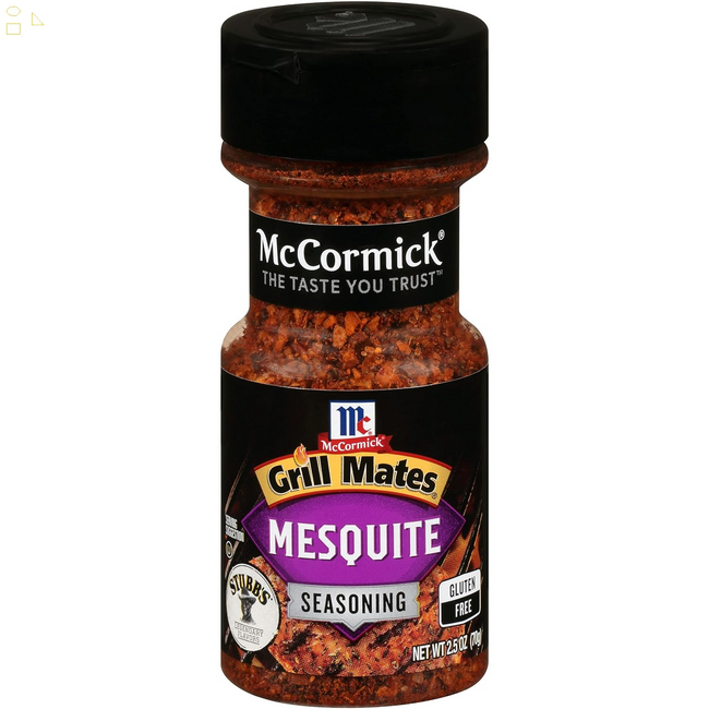 Mccormick Grill Mates Mesquite Seasoning, 2.5 Oz Packaging may vary