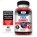Fiber Gummies 60Ct, Aids Digestion, Healthy Bowel Movements, Lower Cholesterol