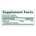 Natr Bounty Magnesium Glycinte 180 Capsules 240 Mg