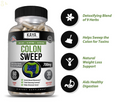 (2 Pack) Colon Sweep, Digestive Health, Colon Cleanse, Extra Strength Detox 60Ct