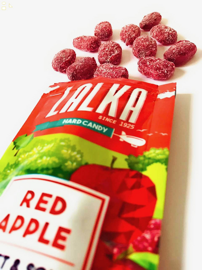 Lalka Hard Candy Red Apple Vegan, 2.8 Oz Size Bag