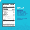 12 Tides Organic Puffed Kelp Chips - Plant Based, Non-Gmo, Gluten Free, No Added Sugar, Ocean-Friendly Snacks (Sea Salt)