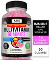 3X 60Ct Multi Vitamin Gummy, Biotin, Vitamin A, C & E, Zinc & Vitamin B-12