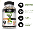 MACA plus Supplement 60Ct, Assist Sexual Well-Being, Healthy Energy & Endurance