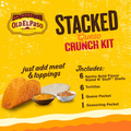 Old El Paso Stacked Queso Crunch Taco Kit, 6-Count, 13.25 Oz.