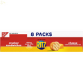 RITZ Cheese Sandwich Crackers, 8 Snack Packs (6 Crackers per Pack)