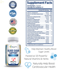 Blood Sugar Support Alpha Lipoic Acid- Regulate Blood Sugar Levels, Vit C & E