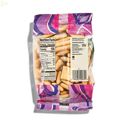 , Rustic Italian Crackers, Garlic & Sea Salt, 6 Ounce