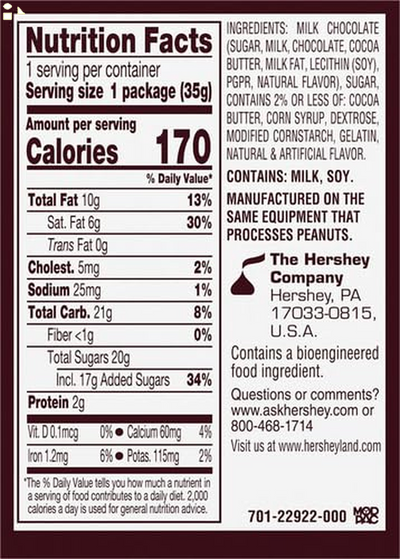 HERSHEY'S Milk Chocolate Mini Marshmallows Hot Chocolate Bomb, Christmas Candy Gift Box, 1.25 Oz