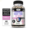 (2 Pack) Night Time Fat Burner 60Ct Appetite Suppressant Sleep Aid