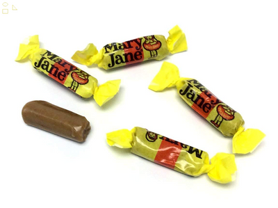 Mary Jane Taffy Candy, 3 Ounce Bag
