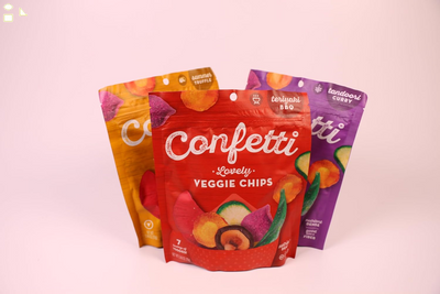 Confetti Snacks Lovely Vegetable Chips (Teriyaki BBQ)
