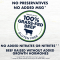 Lorissa'S Kitchen Grass Fed Beef Sticks, Jalapeño, 1 Oz. Stick - Made with 100% Grass-Fed Beef, Keto Friendly Snacks, Gluten Free, No Added Nitrites or Nitrates - (Packaging May Vary), Pack of 1