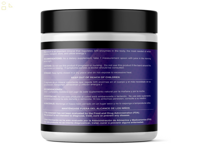 Cloruro De Magnesio Magnesium Chloride 5Oz (141.7G) 800Mg Scoop 177 Servings