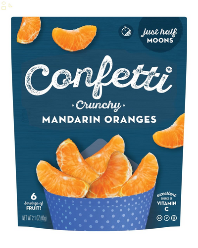 Confetti Snacks Lovely Mandarin Chips (Just Half Moon)