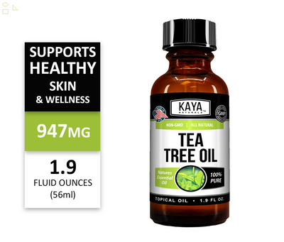 100% Pure Tea Tree Melaleuca Oil 2Oz Therapeutic Grade All Natural Essential Oil