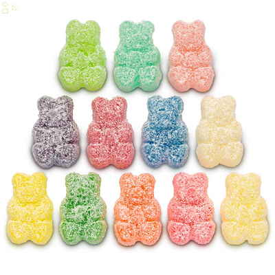Albanese World'S Best Sour 12 Flavor Gummi Bears, 8 Ounce Bag