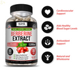 Premium Berberine HCL Extract 1200Mg, Healthy Cholesterol, Anti-Inflammat