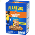 Planters Honey Roasted Peanuts (1 Oz Bags, Pack of 10)