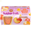 Del Monte® Bubble Fruit™ Peach Strawberry Lemonade Peaches & Popping Boba with Sweetened Juice 4-3.5 Ounce Cups (Pack of 4), Orange