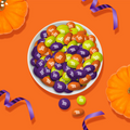 M&M'S Mad Scientist Mix Peanut, Peanut Butter & Milk Chocolate Assorted Halloween Candy, 8 Oz Bag