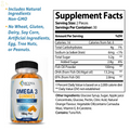 Omega 3 Fish Oil Gummies Extra Strength DHA & EPA, Brain, Heart & Joint Support