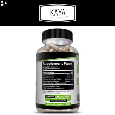 Garcinia Cambogia Extract, Premium Fat Burning 95% HCA, Natural 