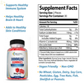 Daily Immune Support Supplement Gummies, with Elderberry, Vitamin C & Zinc