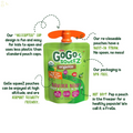 Gogo Squeez Organic Fruit & Veggiez, Apple Mixed Berry Carrot, 3.2 Ounce (4 Pouches), Gluten Free, Vegan Friendly, Unsweetened, Recloseable, BPA Free Pouches