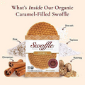 Swoffle Single Stroopwafel Sample, Caramel - Single Stroopwafel Cookie | One 1.16Oz Stroopwafel | Individual Wrapped Stroopwafel | Wheat Free, Gluten Free, and All Natural!
