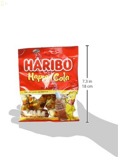 Haribo Happy-Cola Gummies Bag, 5 Oz