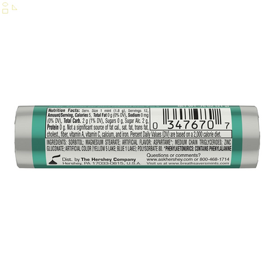 BREATH SAVERS Mints, Wintergreen, 0.75 Ounce